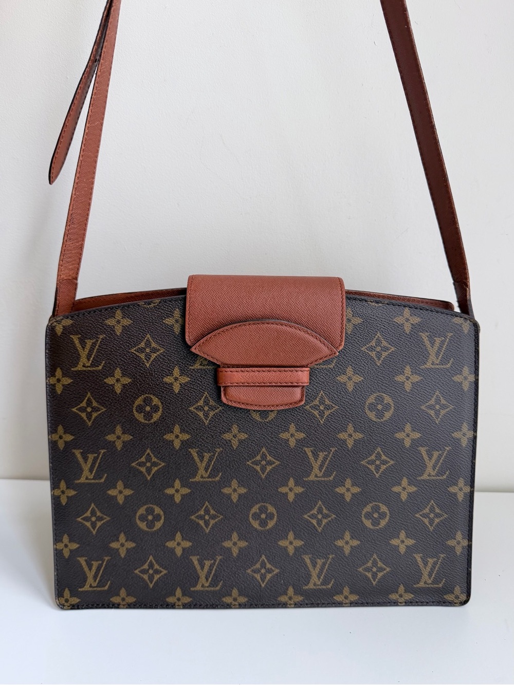 Louis Vuitton Brown Monogram Crossbody Bag
